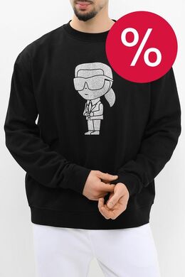 Karl Lagerfeld: Хлопковый свитшот 