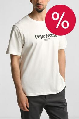 PEPE JEANS: Хлопковая футболка 