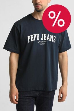 PEPE JEANS: Хлопковая футболка 