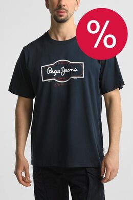 PEPE JEANS: Хлопковая футболка 