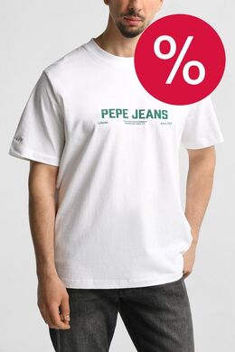 PEPE JEANS: Хлопковая футболка 