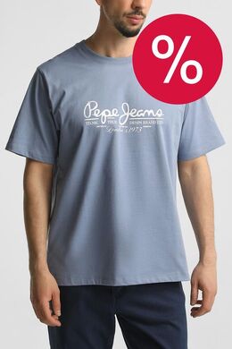 PEPE JEANS: Хлопковая футболка 