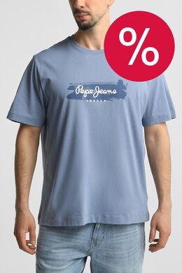 PEPE JEANS: Хлопковая футболка 