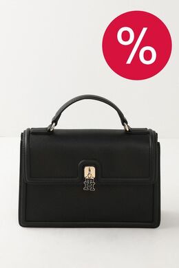 Tommy Hilfiger: Чёрная сумка  TH