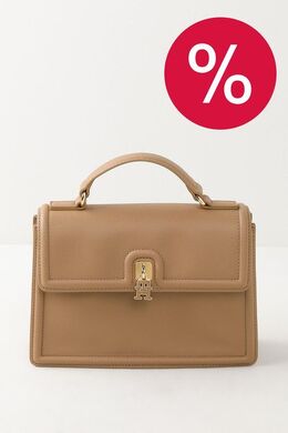 Tommy Hilfiger: Коричневая сумка  TH