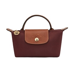 LONGCHAMP: Бордовая сумка  Le Pliage