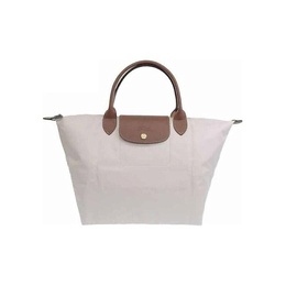 LONGCHAMP: Бежевая сумка  Le Pliage