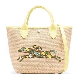 LONGCHAMP: Жёлтая сумка 
