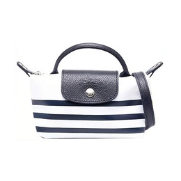 LONGCHAMP: Голубая сумка  Le Pliage