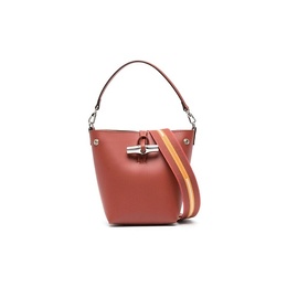 LONGCHAMP: Красная сумка  Roseau