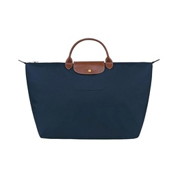 LONGCHAMP: Синяя сумка  Le Pliage