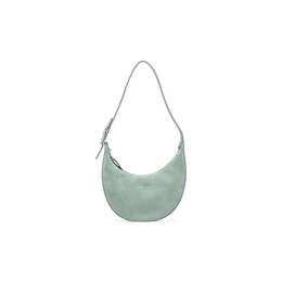 LONGCHAMP: Зелёная сумка  Roseau