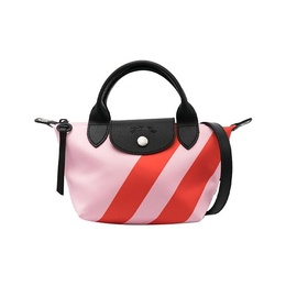 LONGCHAMP: Розовая сумка  Le Pliage