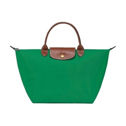 LONGCHAMP: Зелёная сумка  Le Pliage