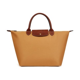 LONGCHAMP: Коричневая сумка  Le Pliage