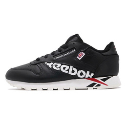 REEBOK: Чёрные кроссовки  Classic Leather