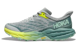 Hoka One One: Зелёные кроссовки 