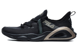 Fila: Чёрные кроссовки 