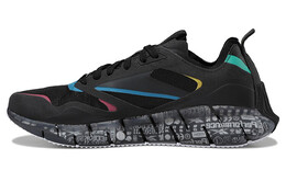Reebok: Чёрные кроссовки  Zig Kinetica