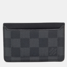 Louis Vuitton: Чёрный картхолдер 