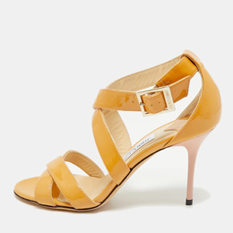 Jimmy Choo: Коричневые сандалии 