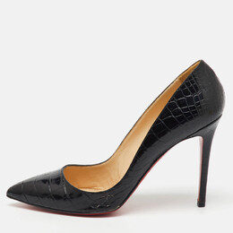 Christian Louboutin: Чёрные туфли  Pigalle