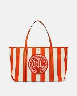 Lauren Ralph Lauren: Оранжевая сумка 