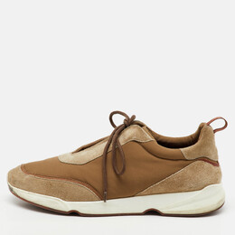 Loro Piana: Светлые кроссовки 
