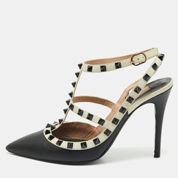 Valentino: Чёрные туфли  Rockstud