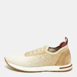 Loro Piana: Бежевые кроссовки 
