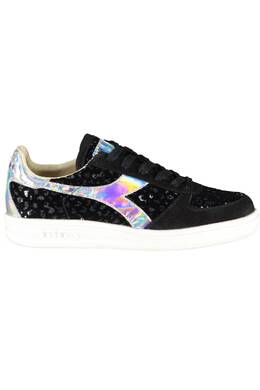 Diadora: Чёрные кроссовки 
