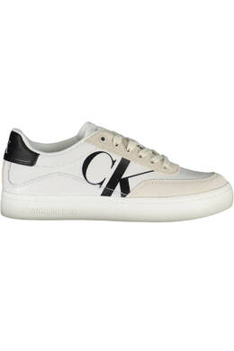 Calvin Klein: Белые кроссовки 