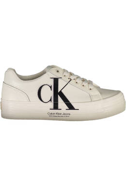 Calvin Klein: Белые кроссовки 