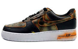 Nike: Чёрные кроссовки  Air Force 1