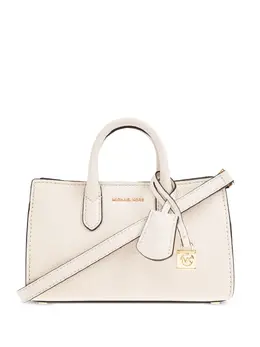 Michael Michael Kors: Белая сумка-шоппер 