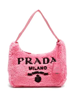 Prada Pre-Owned: Розовая сумка-шоппер 