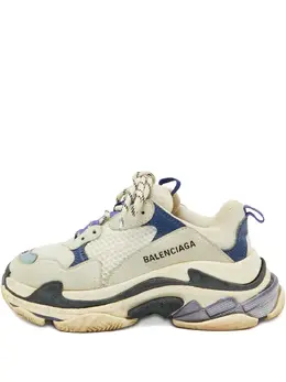 Balenciaga Pre-Owned: Бежевые кроссовки 