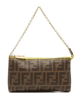 Fendi Pre-Owned: Коричневая сумка 