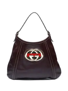 Gucci Pre-Owned: Коричневая сумка 
