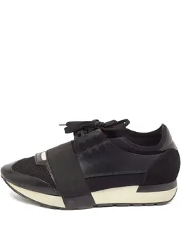 Balenciaga Pre-Owned: Чёрные кроссовки 