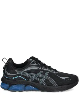 ASICS: Чёрные кроссовки 