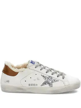 Golden Goose: Белые кроссовки  Super Star