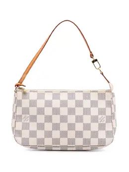 Louis Vuitton Pre-Owned: Белая сумка 