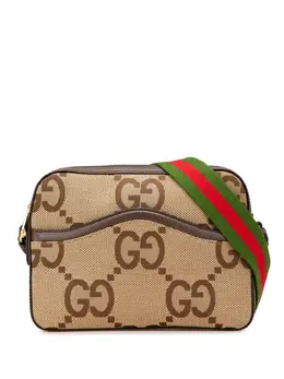 Gucci Pre-Owned: Коричневая сумка через плечо 