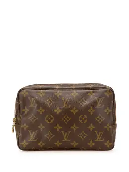 Louis Vuitton Pre-Owned: Коричневый клатч 