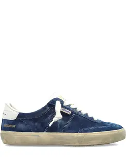 Golden Goose: Голубые кроссовки  Star