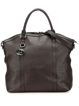 Gucci Pre-Owned: Коричневая сумка 