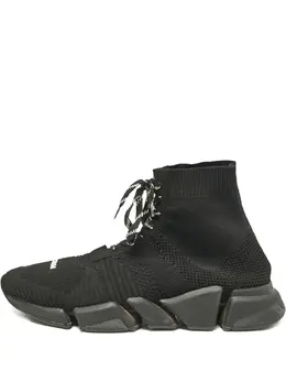 Balenciaga Pre-Owned: Чёрные кроссовки 