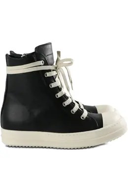 Rick Owens: Чёрные кроссовки 