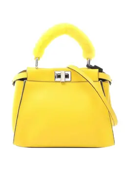 Fendi Pre-Owned: Жёлтая сумка 